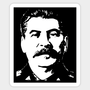 Josef Stalin Minimalistic Pop Art Sticker